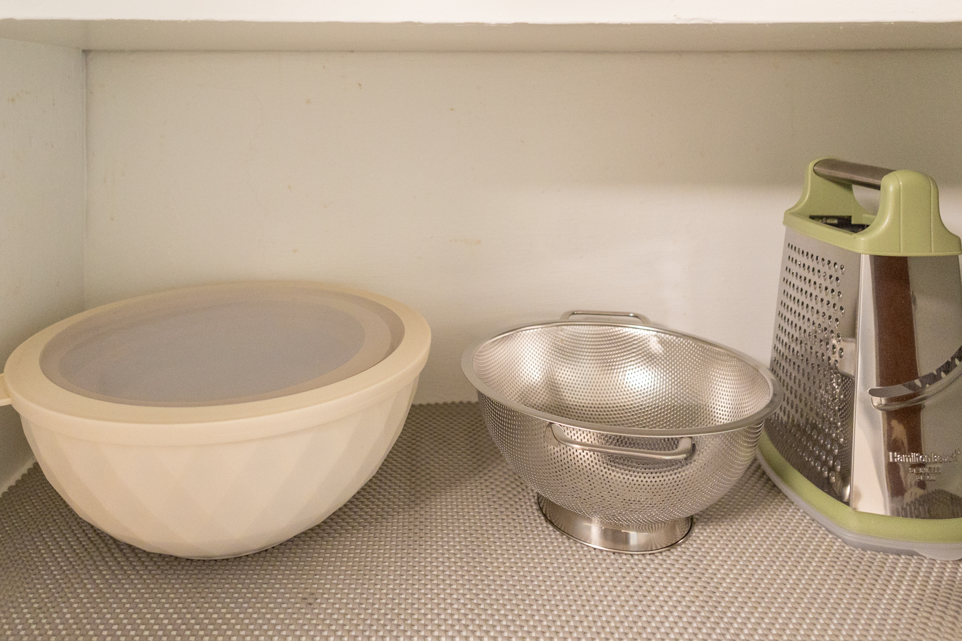 Reliable kitchen tools designed for efficient straining and grating.